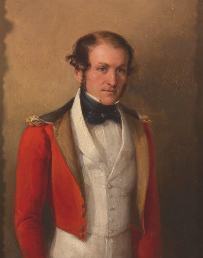 William Anson McCleverty alezredes (később altábornagy), 48. ezred alkotó: Jose-Maria Escacena y Daza