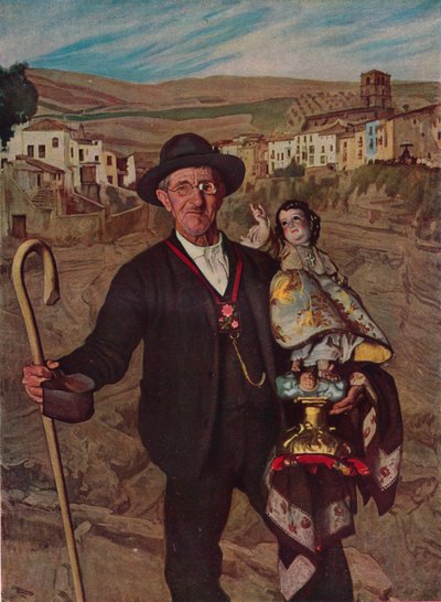 „Jámborság és alamizsna”, 1921 alkotó: Jose Maria Rodriguez Acosta