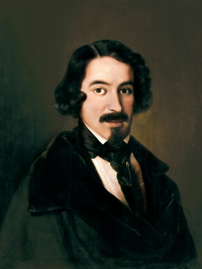 José de Espronceda (1808-1842) portréja alkotó: José de Madrazo