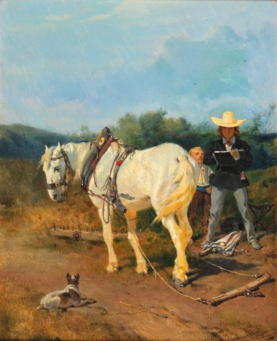 A festő alkotó: Josef Anton Strassgschwandtner
