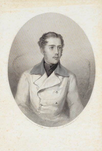 Karl Ludwig osztrák főherceg 1833-1896, 1856. alkotó: Josef Axmann