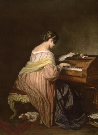 A zongorajátékos alkotó: Josef Danhauser