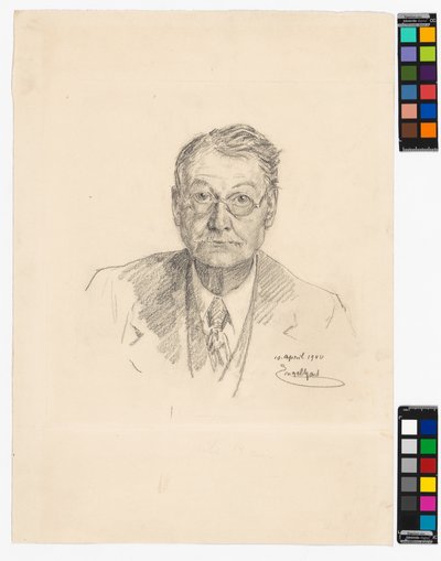 Önarckép, Josef Engelhart alkotó: Josef Engelhart