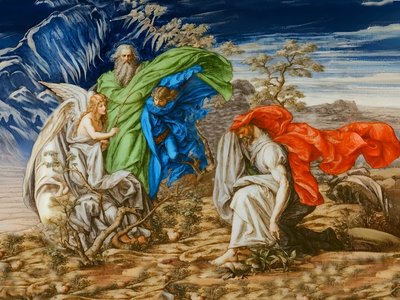 A2_Exodus_04_Burning Bush alkotó: Josef Johann Michel