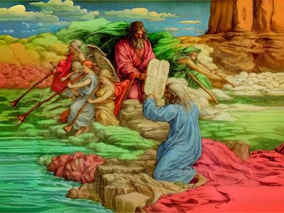 A2_Exodus_11_Tízparancsolat alkotó: Josef Johann Michel