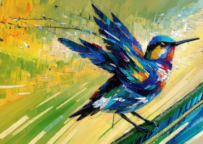 Állatok: kolibri 3 alkotó: Josef Johann Michel