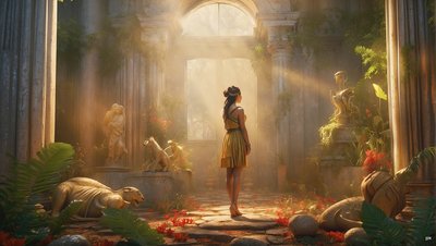 Dreamcore_ancient Roman-World_01 alkotó: Josef Johann Michel