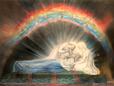 JJM-recreate_Blake-W_Der Tod des hl Joseph alkotó: Josef Johann Michel