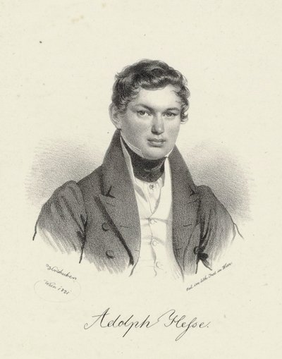 Adolf Hesse alkotó: Josef Kriehuber