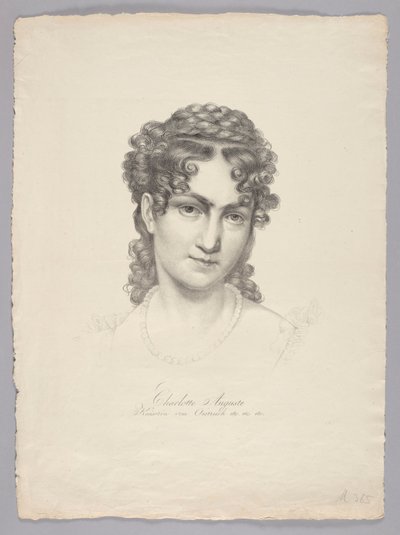 Charlotte Auguste, Ausztria császárnéja stb. alkotó: Josef Kriehuber