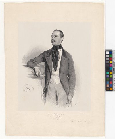 Eduard van der Nüll alkotó: Josef Kriehuber