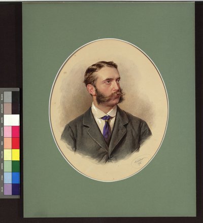 Ferdinand Fellner (építész) alkotó: Josef Kriehuber