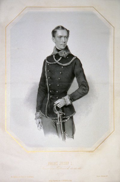 Franz Josef I. s. a. Litho alkotó: Josef Kriehuber