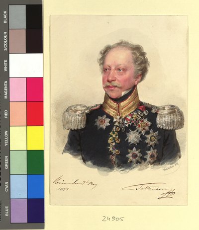 C. F. Tettenborn báró tábornok alkotó: Josef Kriehuber