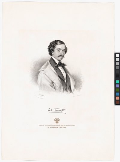 Johann Strauss (fiú) alkotó: Josef Kriehuber
