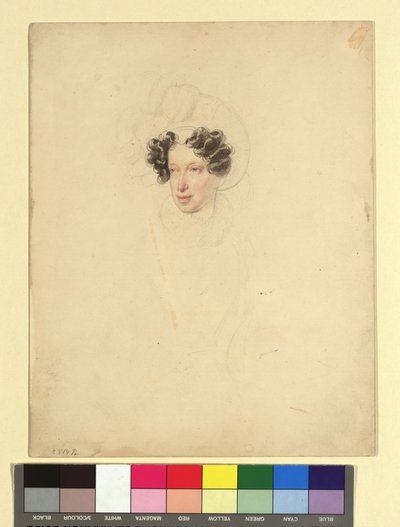 Mária Lujza császárné alkotó: Josef Kriehuber