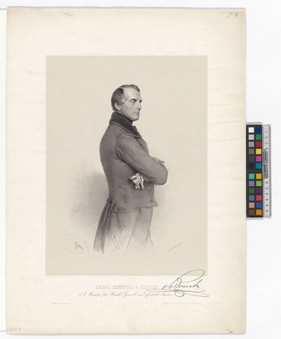 Karl Ludwig von Bruck báró alkotó: Josef Kriehuber