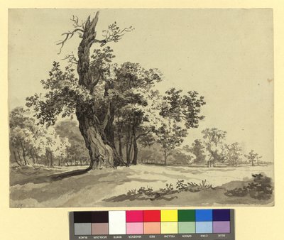 Práter-tájkép alkotó: Josef Kriehuber