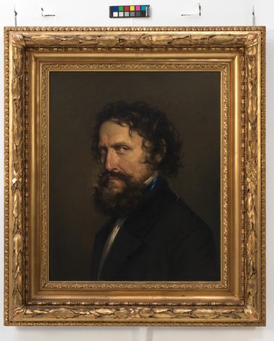 Josef Kriehuber önarcképe alkotó: Josef Kriehuber