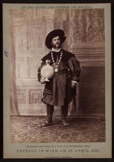 Jean Roth, kéményseprő az 1879-es Makart-felvonuláson alkotó: Josef Löwy