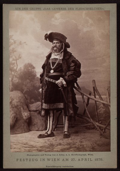 Jos. Ullmann, hentes a 1879-es Makart-felvonuláson alkotó: Josef Löwy