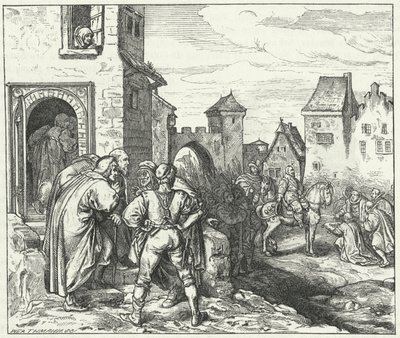 A svéd Gustav Adolphus belépése Münchenbe, 1632 alkotó: Josef Mathias Trenkwald