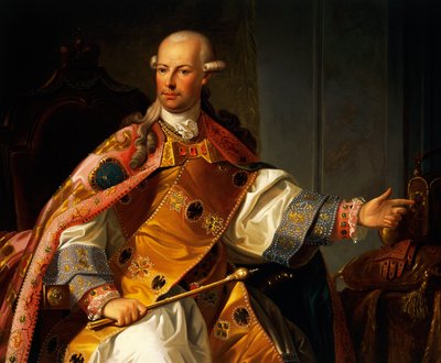 Habsburg-Lotaringiai Lipót portréja (Bécs alkotó: Josef and Mayrhofer Friedrich Kiss