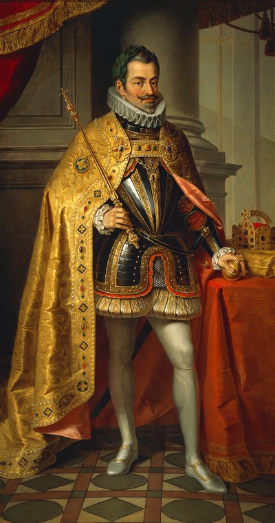 Ausztriai Mátyás portréja (Bécs alkotó: Josef and Mayrhofer Friedrich Kiss