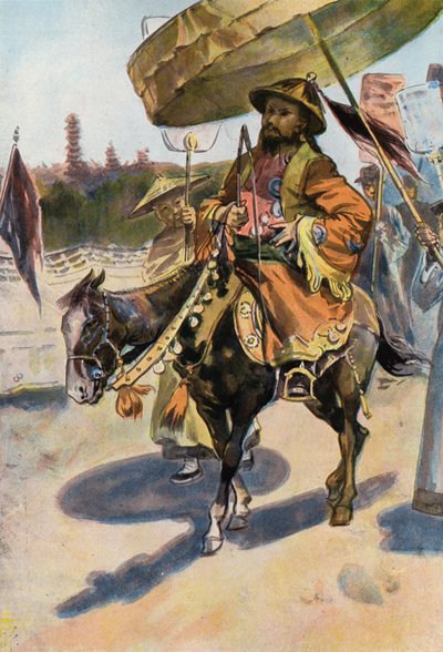 Robinson Crusoe: Egy kínai Don Quijote (színes litó) alkotó: Joseph (after) Finnemore