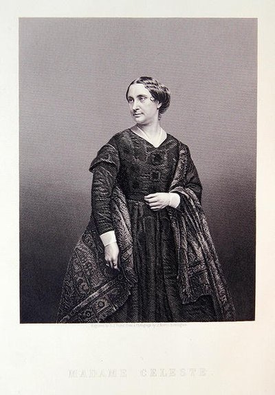 Madame Celeste, a The Drawing-Room Portré Gallery of Eminent Personages című filmből alkotó: Joseph (after) Norris