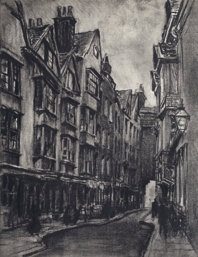 Ruhavásár (litho) alkotó: Joseph (after) Pennell