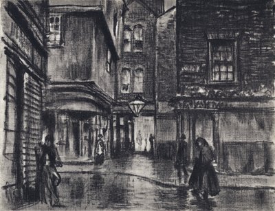 Eltűnő London (litho) alkotó: Joseph (after) Pennell