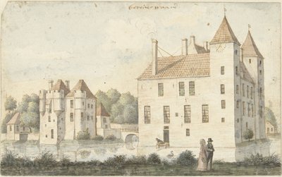 Beverweerd kastély Beveiver érdemes (cím a tárgyon) alkotó: Joseph Adolf Schmetterling