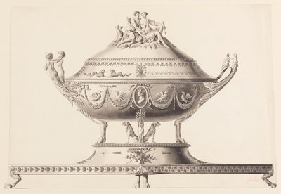 Tervezés egy Tureen számára alkotó: Joseph Anton Seethaler Ii