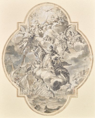 Apotheosis des hl. Nicholas alkotó: Joseph Antony Adolph