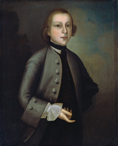 Isaac Foster, Jr., 1755. . alkotó: Joseph Badger