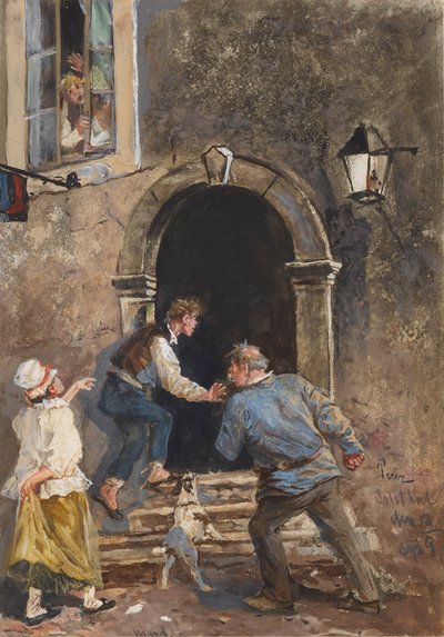 Gyilkosság! alkotó: Joseph Berres Edler von Perez