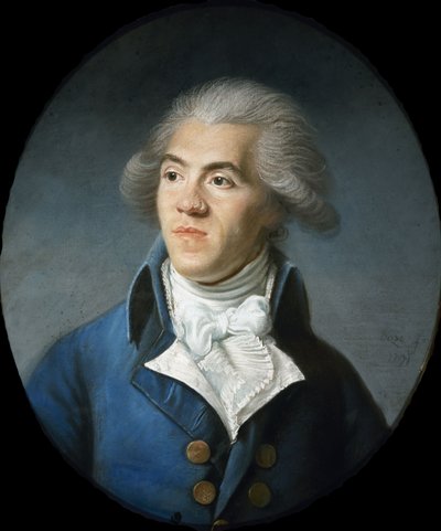 Antoine-Pierre-Joseph-Marie Barnave portréja 1761-1793, 1970-es évek eleje. alkotó: Joseph Boze