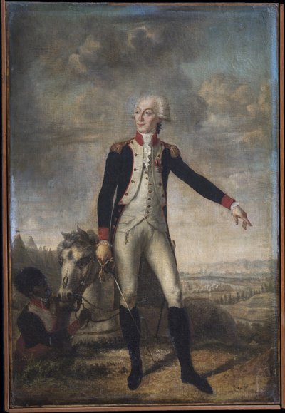 Gilbert Motier, De La Fayette márki (1757-1834) portréja, készítette Boze, Joseph (1745-1826). Olaj, vászon, c. 1785. Mount Vernon Memorial Park alkotó: Joseph Boze