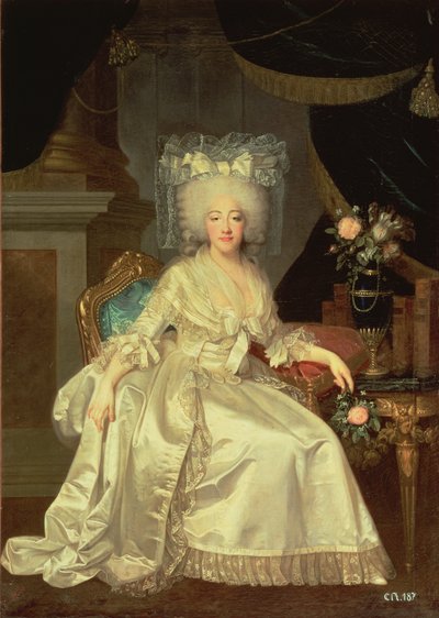 Savoyai Louise Marie Josephine, Provence grófnőjének portréja alkotó: Joseph Boze