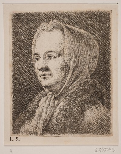 Középkorú nő mellszobra alkotó: Joseph Brecheisen