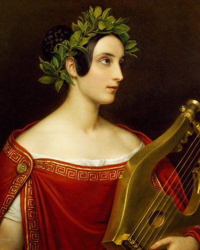 Lady Theresa Spence Sappho szerepében alkotó: Joseph Carl Stieler