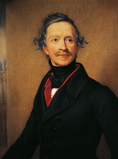 I. Ludwig portré, Bajorországból (Strasbourg alkotó: Joseph Carl Stieler
