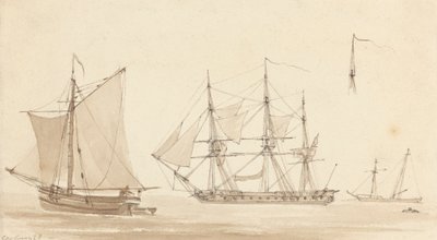 Schooner, Corvette és Fishing Smack alkotó: Joseph Cartwright