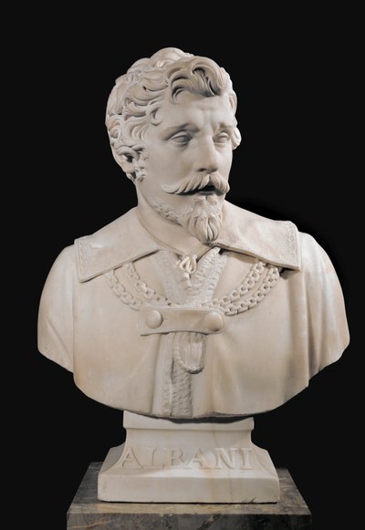 Francesco Albani festő portréja ... alkotó: Joseph Chinard