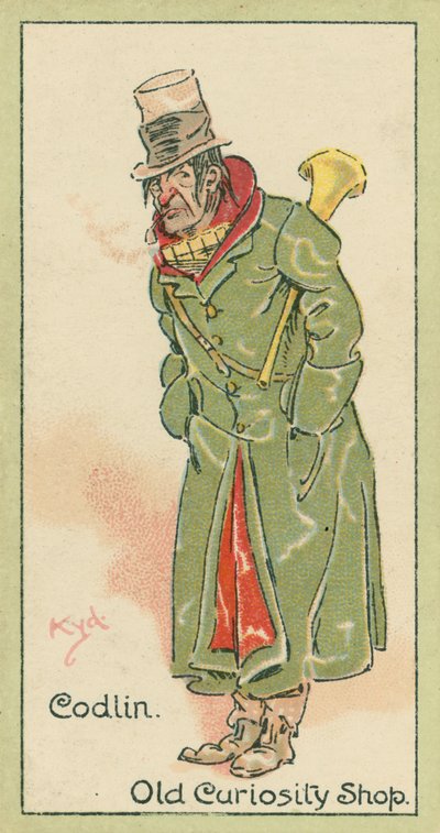 Codlin, Old Curiosity Shop (színes litográfia) alkotó: Joseph Clayton (1856-1937) (after) Clarke