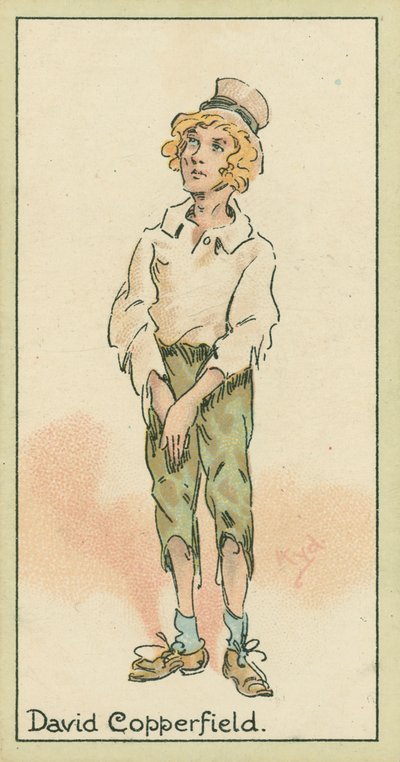David Copperfield (színes litográfia) alkotó: Joseph Clayton (1856-1937) (after) Clarke