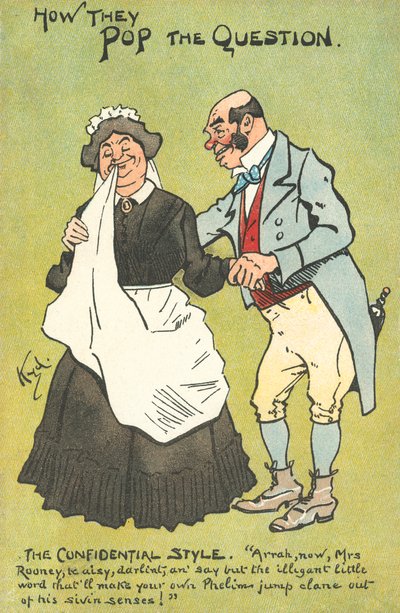 Hogyan vetik fel a kérdést, a bizalmas stílus alkotó: Joseph Clayton Clarke