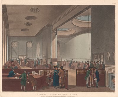 Lloyd előfizetéses szoba alkotó: Joseph Constantine Stadler