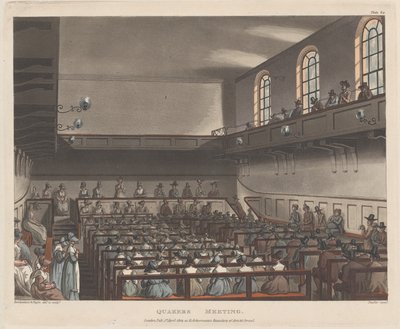 Kvékertalálkozó, 1809. április 1., 1809. április 1. alkotó: Joseph Constantine Stadler